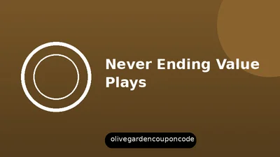 Never-Ending Value Plays That Beat a Percentage